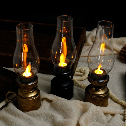 LED Lantern — Warm Atmosphere Without Fire Hazard