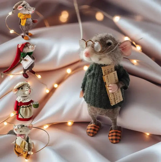 Buy 1 Get 1 Free | CozyCritter™ — Handmade Felt Mice Sparking Warmth