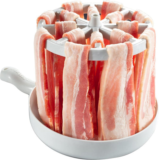 Microwave Bacon Cooker – Crispy Bacon with Fat Drain