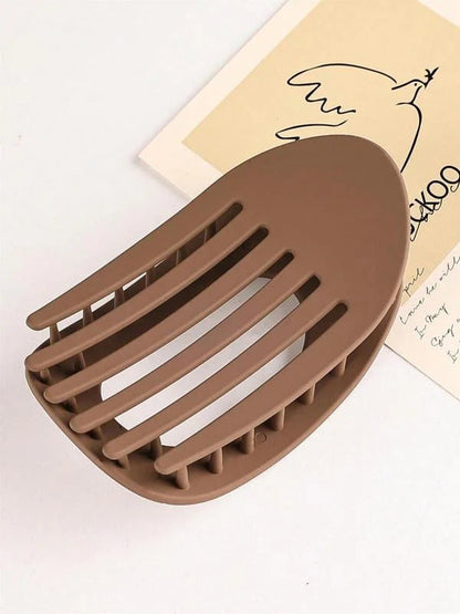 Large Matte Hair Clips with Secure Hold