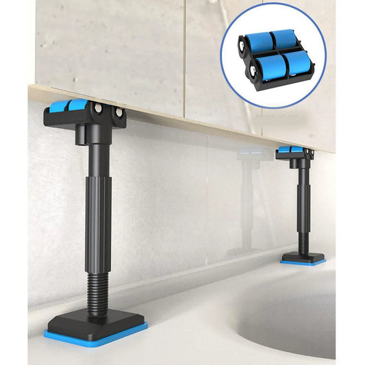 Mounting and lifting rails — effortless and secure cabinet installation