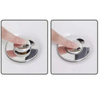 Abflusssieb gegen Verstopfung mit Aufklappfunktion