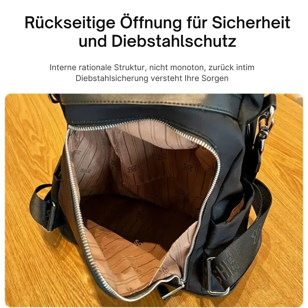 Diebstahlsicherer Rucksack für Alltag und Reisen – sicher, elegant, durchdacht