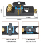 Batterie-Abschalter 12V/24V – Schutz vor Entladung mit nur einer Drehung