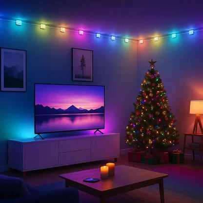 LED RGBIC Outdoor Wall Light