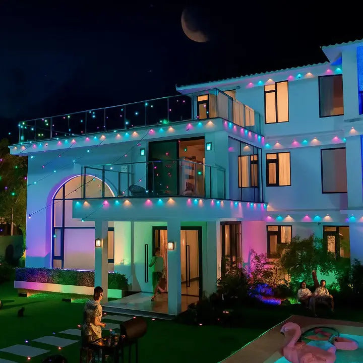 LED RGBIC Outdoor Wall Light