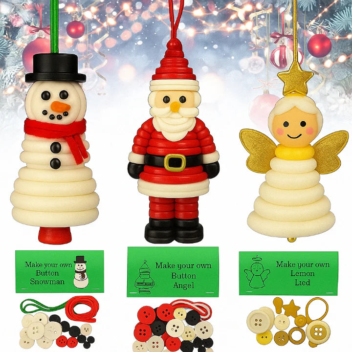 DIY Snowman Ornament Kit – Creative Family Fun