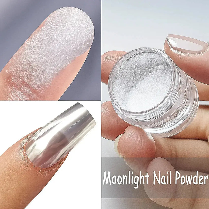 Nail Chrome Powder – Mirror Shine for Lasting Manicures