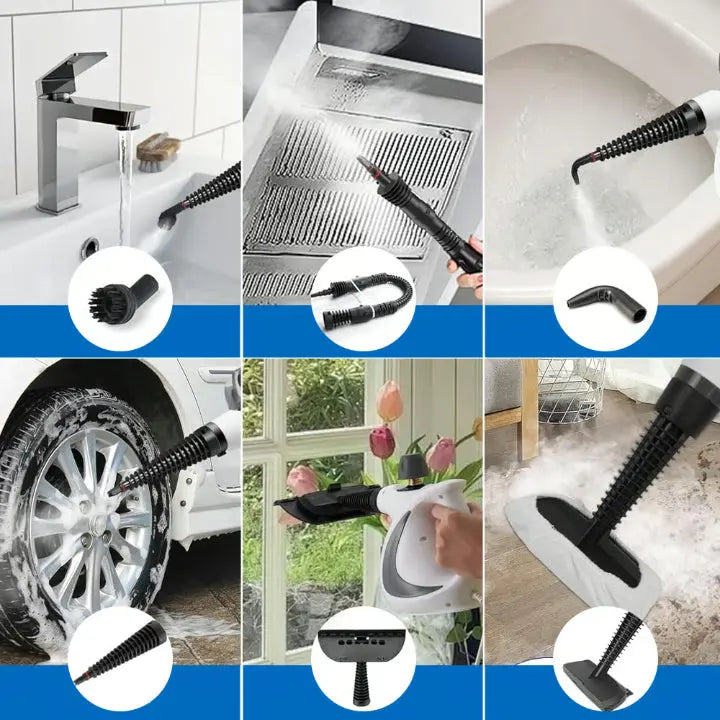 Compact Handheld Steam Cleaner