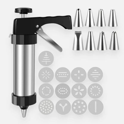 Stainless Steel Cookie Press Set