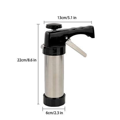 Stainless Steel Cookie Press Set