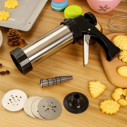 Stainless Steel Cookie Press Set