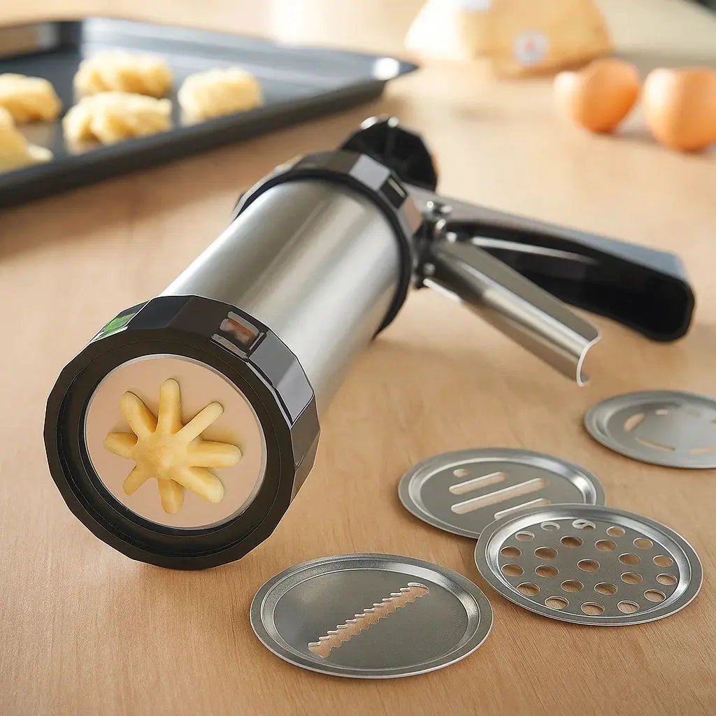 Stainless Steel Cookie Press Set