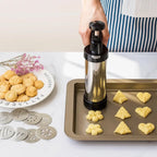 Stainless Steel Cookie Press Set