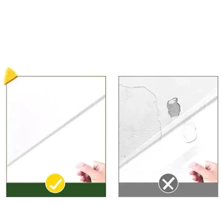 Elektrostatische Wandtattoos – Durchsichtig & Wiederverwendbar