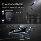 Câmera Endoscópica HD – Veja em Todos os Lugares – Economize mais de €180 em Custos de Profissionais