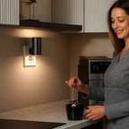 LED-Steckdosen-Nachtlampe mit Dämmerungsschalter