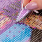 Feinspitziger Aufsatz mit Diamantgriff für genaues Basteln und Nagelgestaltung