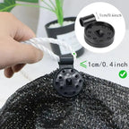 Gartennetz-Klemmen – Haltbar und leicht zum Befestigen von Netzen (50 Stück)