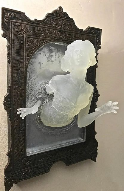 PhantomAura™ — Haunting 3D Glow Wall Art