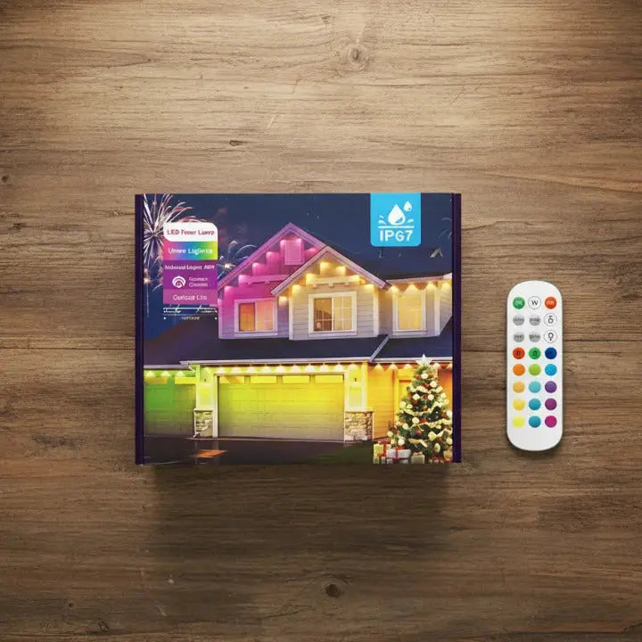 LED RGBIC Outdoor Wall Light