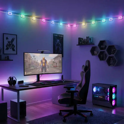 LED RGBIC Outdoor Wall Light