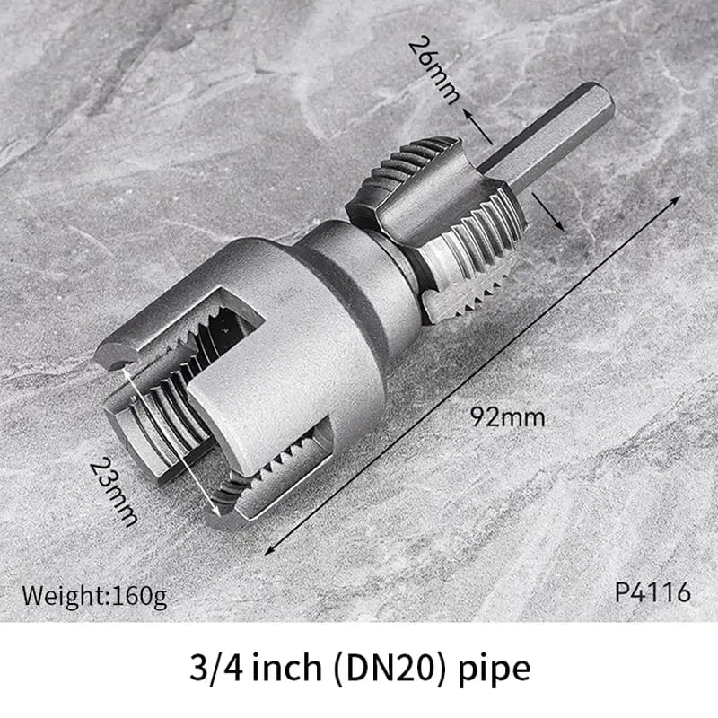 Gewindeschneider-Satz – Für beschädigte Rohre und neue Verbindungen