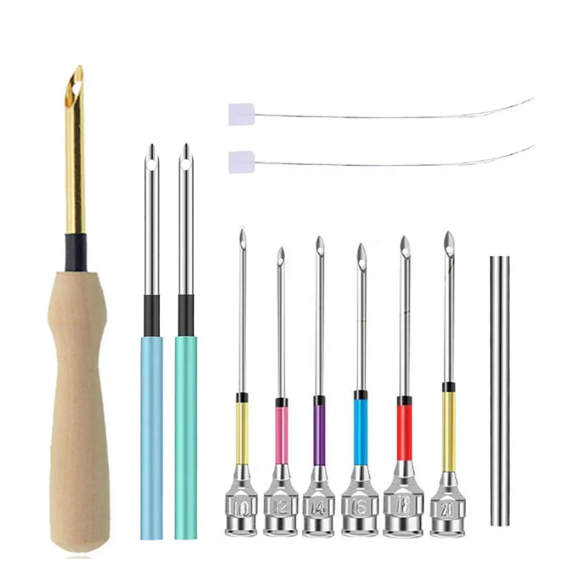 Ultimate Stitch & Punch Needle Set – Effortlessly Create Impressive Designs