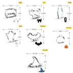 Halloween Cookie Cutter Set (7 Pieces)