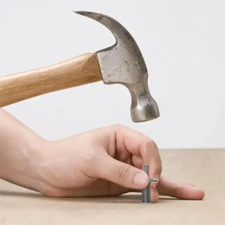 Hammer-Nieten-Satz (100 Stück)