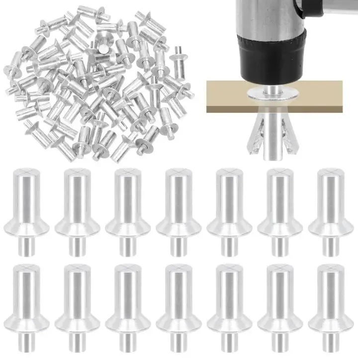 Hammer-Nieten-Satz (100 Stück)