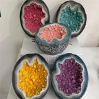 Heilende Kraft Kristallkerze für Entspannung und positive Energie