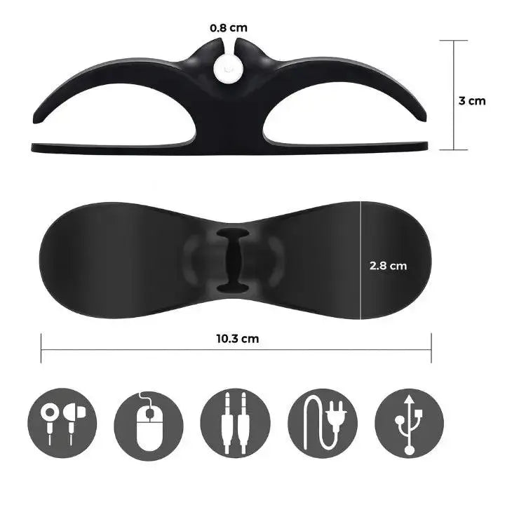 Kabelordner – Ordnung ohne Bohren & doppelt sparen (10 Stück)