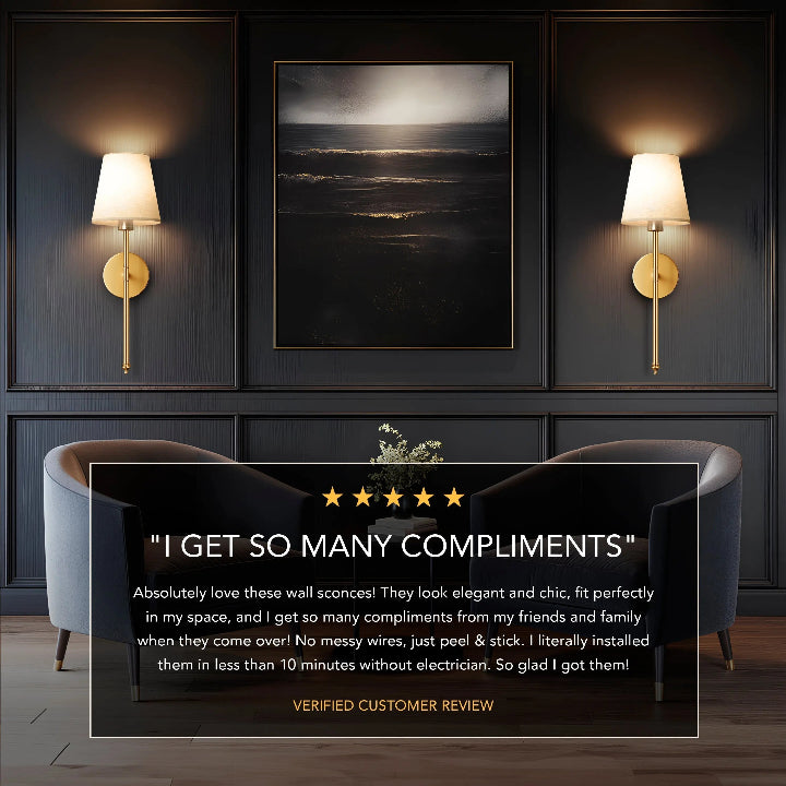 Kabellose Aura-Wandleuchte — Kein Kabelwirrwarr, nur stimmungsvolles Licht Mivoza Deutschland