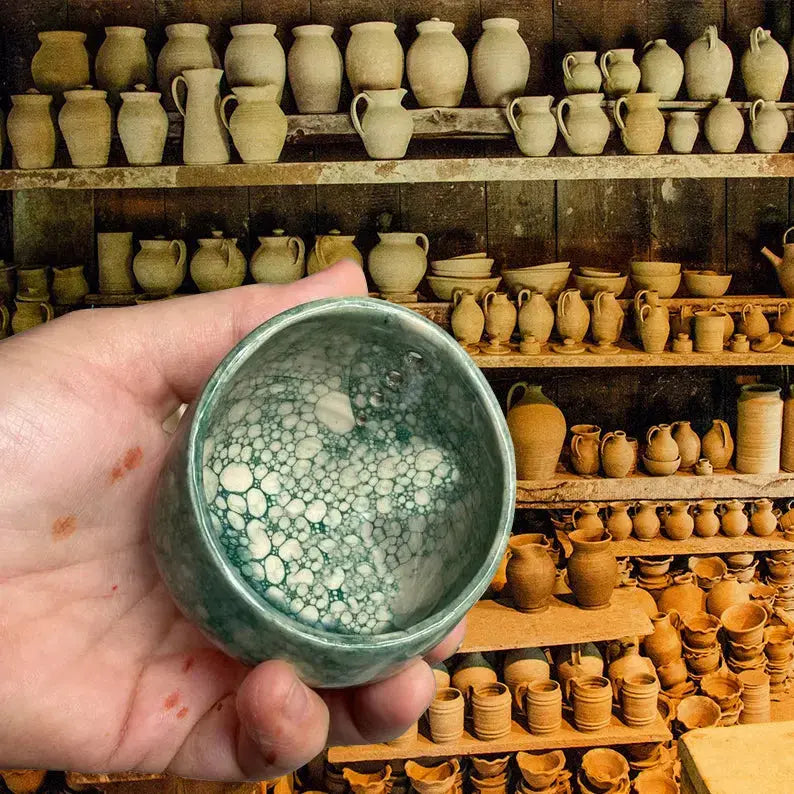 1+1 Gratis | Keramik-Kräuterstreuer mit rustikalem Handwerkscharme