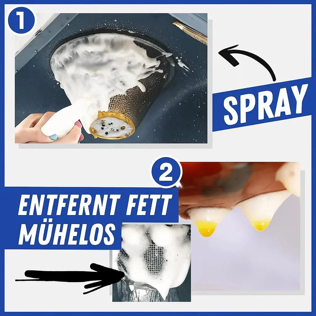 Blasenreiniger – Hartnäckiger Schmutz und Fett lösen sich in SEKUNDEN – Ohne Schrubben!