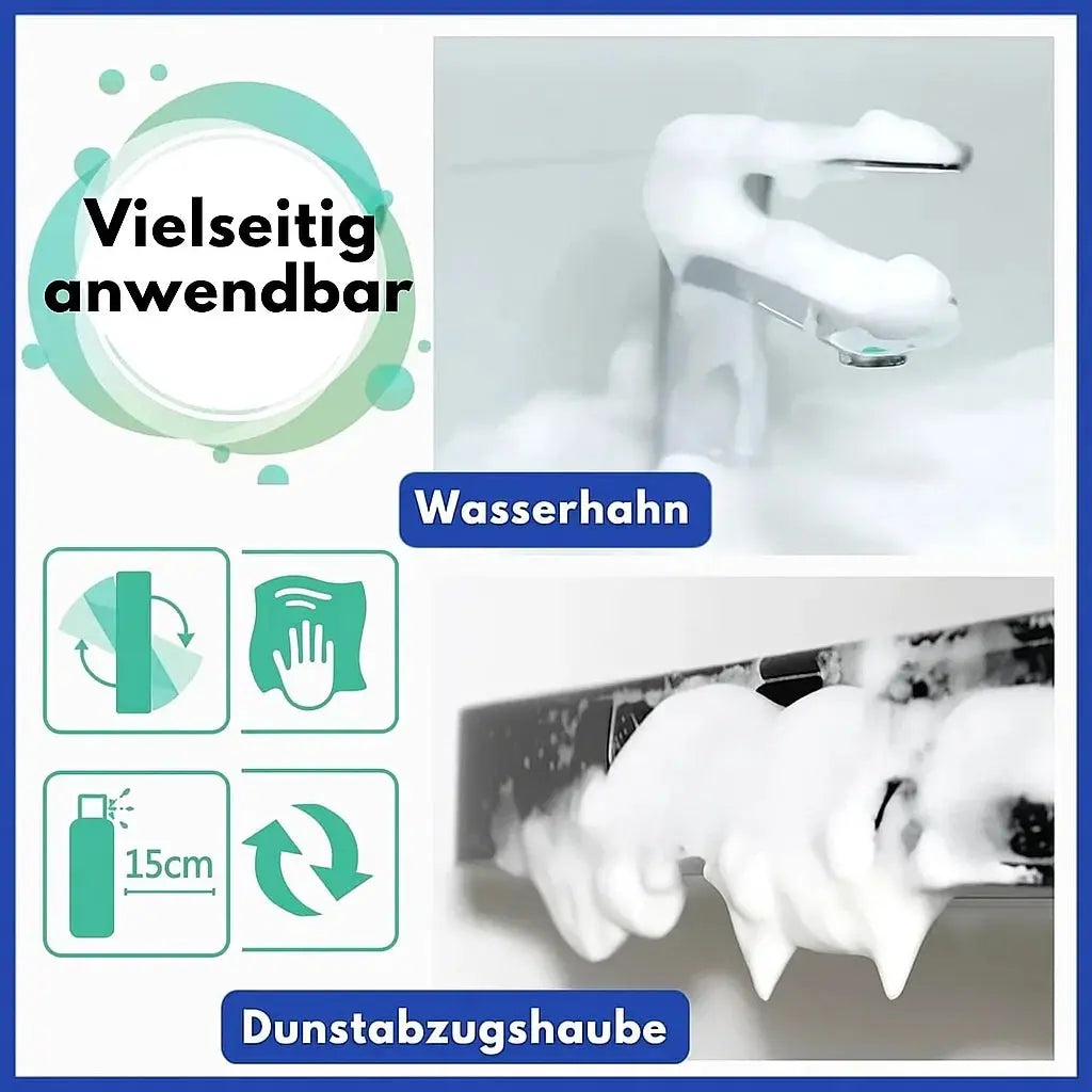 Blasenreiniger – Hartnäckiger Schmutz und Fett lösen sich in SEKUNDEN – Ohne Schrubben!