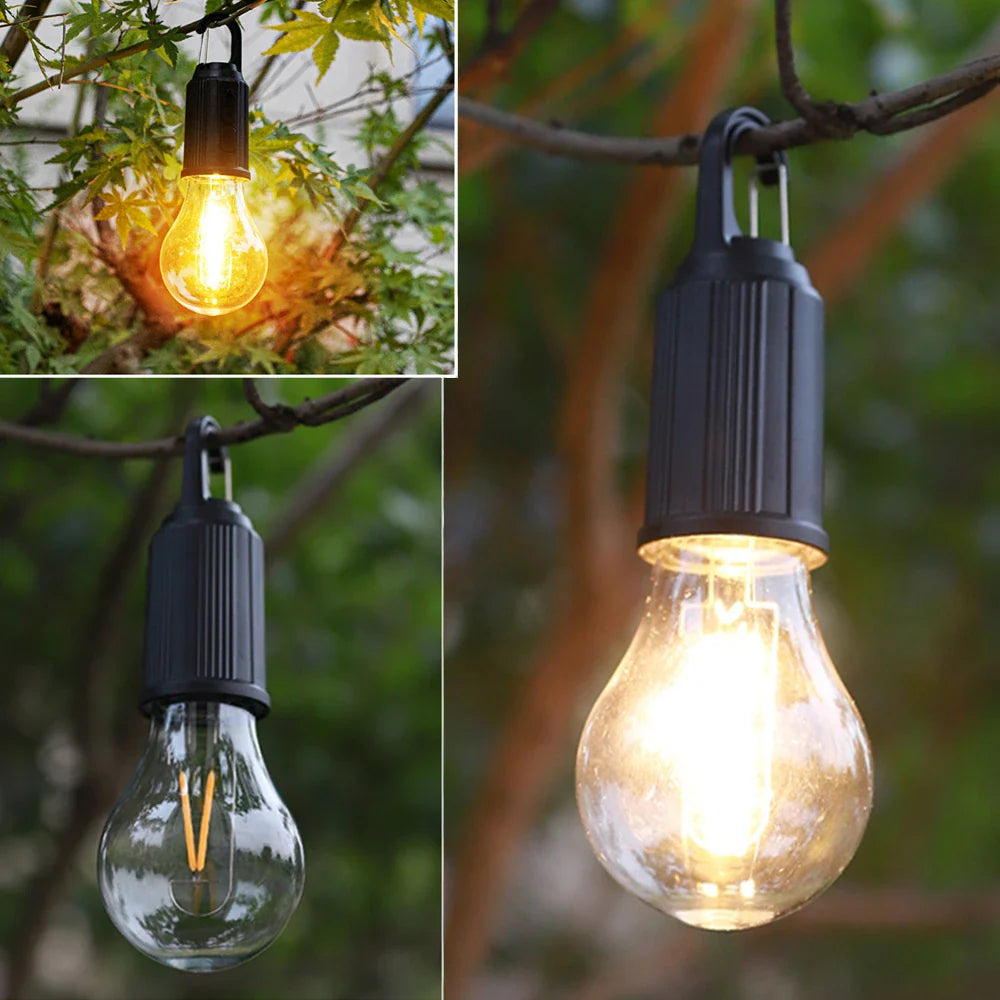 Retro Camping Light — Perfect Atmosphere for Tent & Fishing Spot