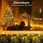 LED-Lichterkette aus Kupferdraht – 9 Meter