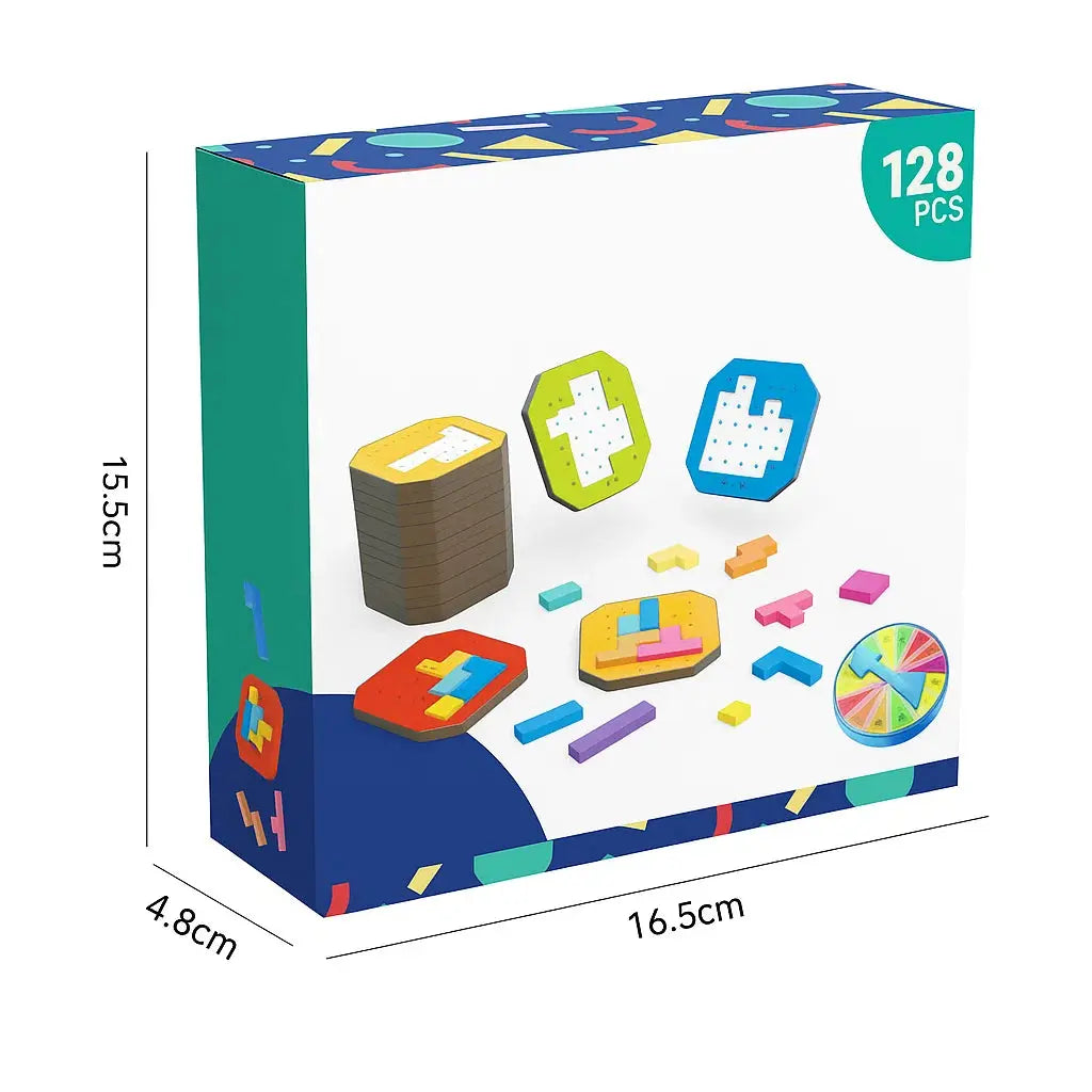 Logik-Puzzlespiel – Fördert Kreativität, Fokus & gemeinsames Lernen