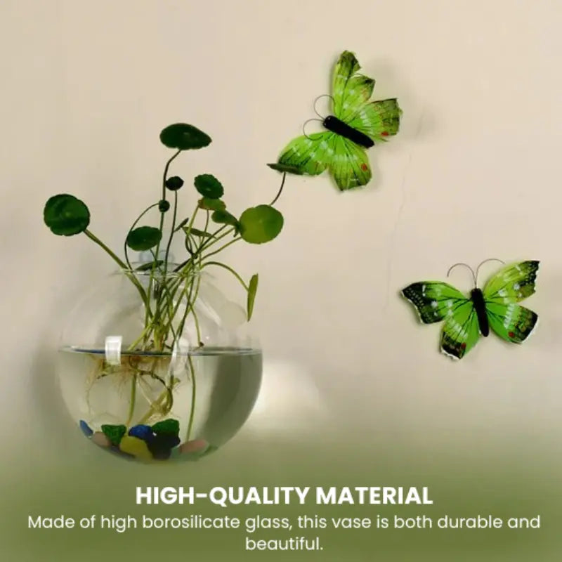 Wandpflanzenhalter — Vertikaler Garten & dekoratives Fischglas Mivoza Deutschland