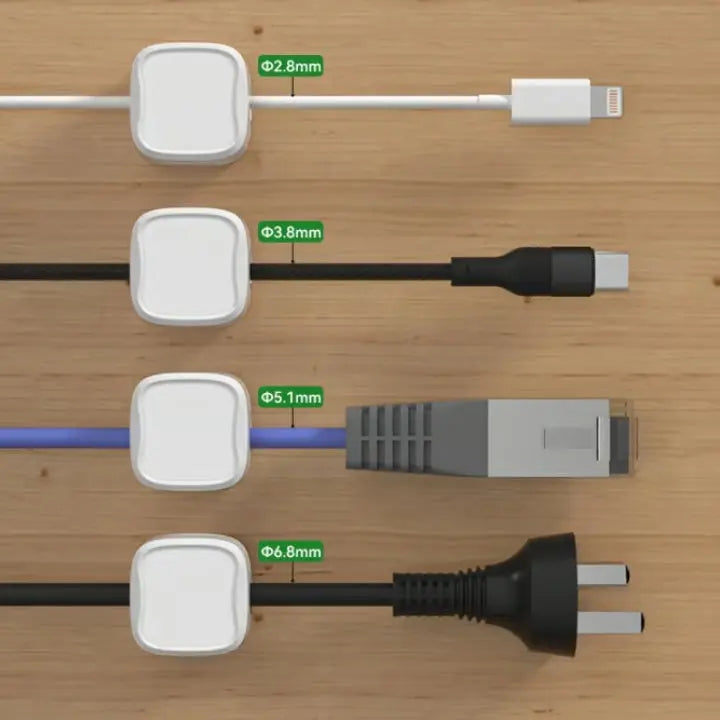 Magnetic Cable Clips – Tidy Your Wires Fast
