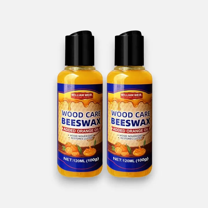 Natürliches Bienenwachs zur Holzpflege (2er-Pack)