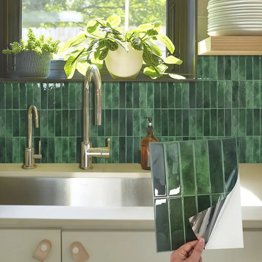 3D Wall Stickers Tiles — Affordable Alternative to Tile Installation