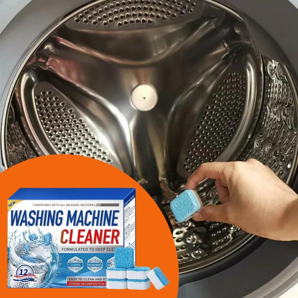 Deep Cleaner for Washing Machines — Removes 99.7% of Bacteria & Odors