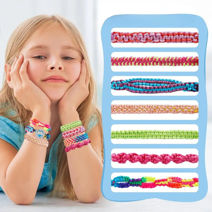 DIY Bracelet Braiding Set — Create 7 Different Bracelet Styles