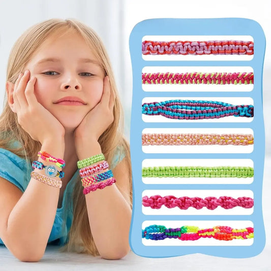 DIY Bracelet Braiding Set — Create 7 Different Bracelet Styles
