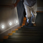 Night Light with Motion Sensor — Your Guide Light for Dark Stairs & Rooms 2-Pack