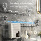 Handtuchhalter mit Saugnapf – Ohne Bohren, sofort gebrauchsfertig