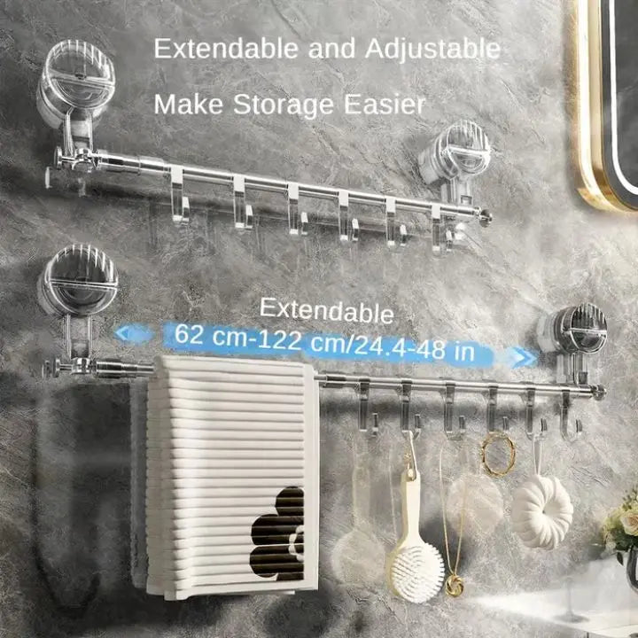 Handtuchhalter mit Saugnapf – Ohne Bohren, sofort gebrauchsfertig